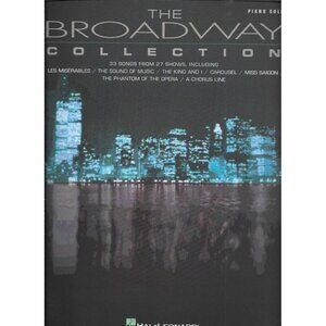 The Broadway Collection - Songbook - 33 Songs - Piano Solo NWOT 30052pb